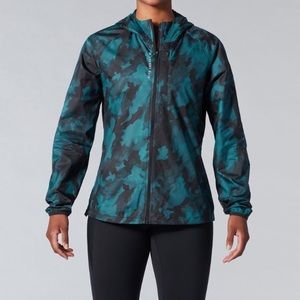 Second skin women’s packable printed jacket